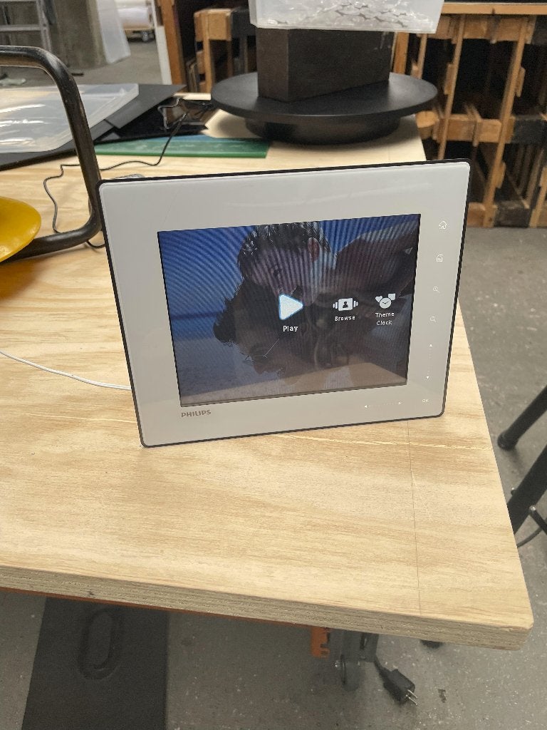 PHILIPS digitaal fotoframe - TEAB, USB-aansluiting, Ophalen of Verzenden, Zo goed als nieuw, Philips