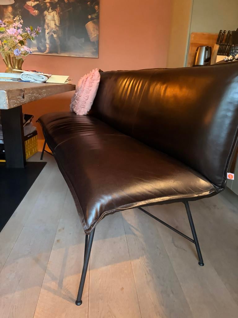 Jess design bank + 3 stoelen, Ophalen, Gebruikt
