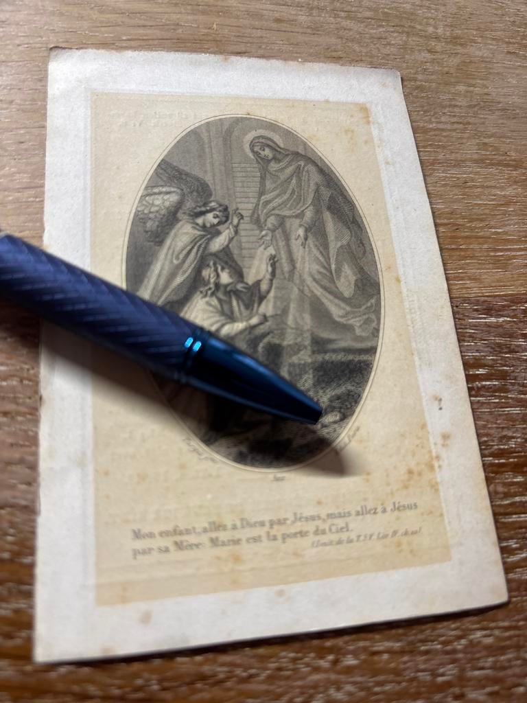 Zeer oud 1864 - Minderop Herndricus  Rotterdam  Overschie, Verzamelen, Bidprentjes en Rouwkaarten, Ophalen of Verzenden, Bidprentje