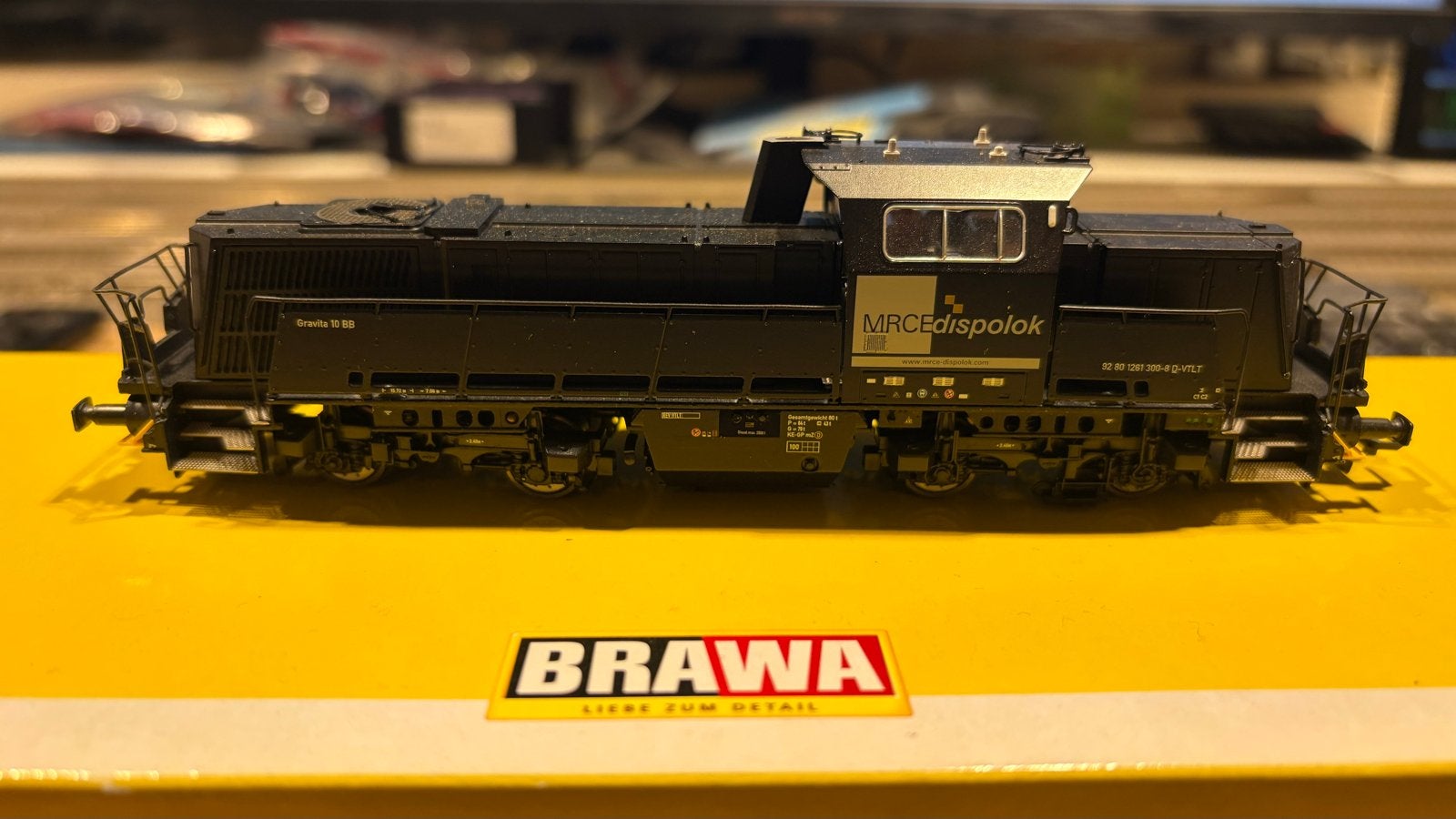 Brawa MRCE Gravita BR261 locomotief, Overige merken, Ophalen of Verzenden, Zo goed als nieuw, Analoog