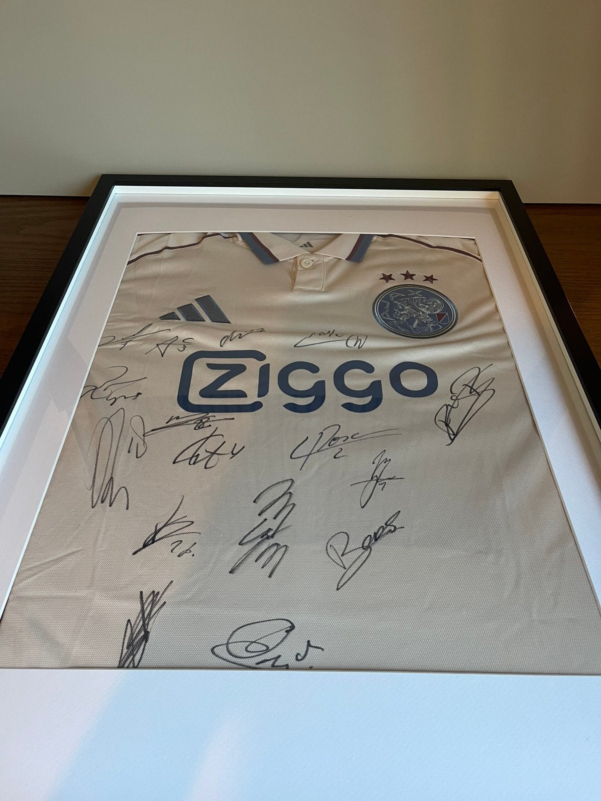 Gesigneerd derde shirt AJAX 2025/2026, Verzamelen, Sportartikelen en Voetbal, Ophalen, Nieuw, Ajax, Shirt