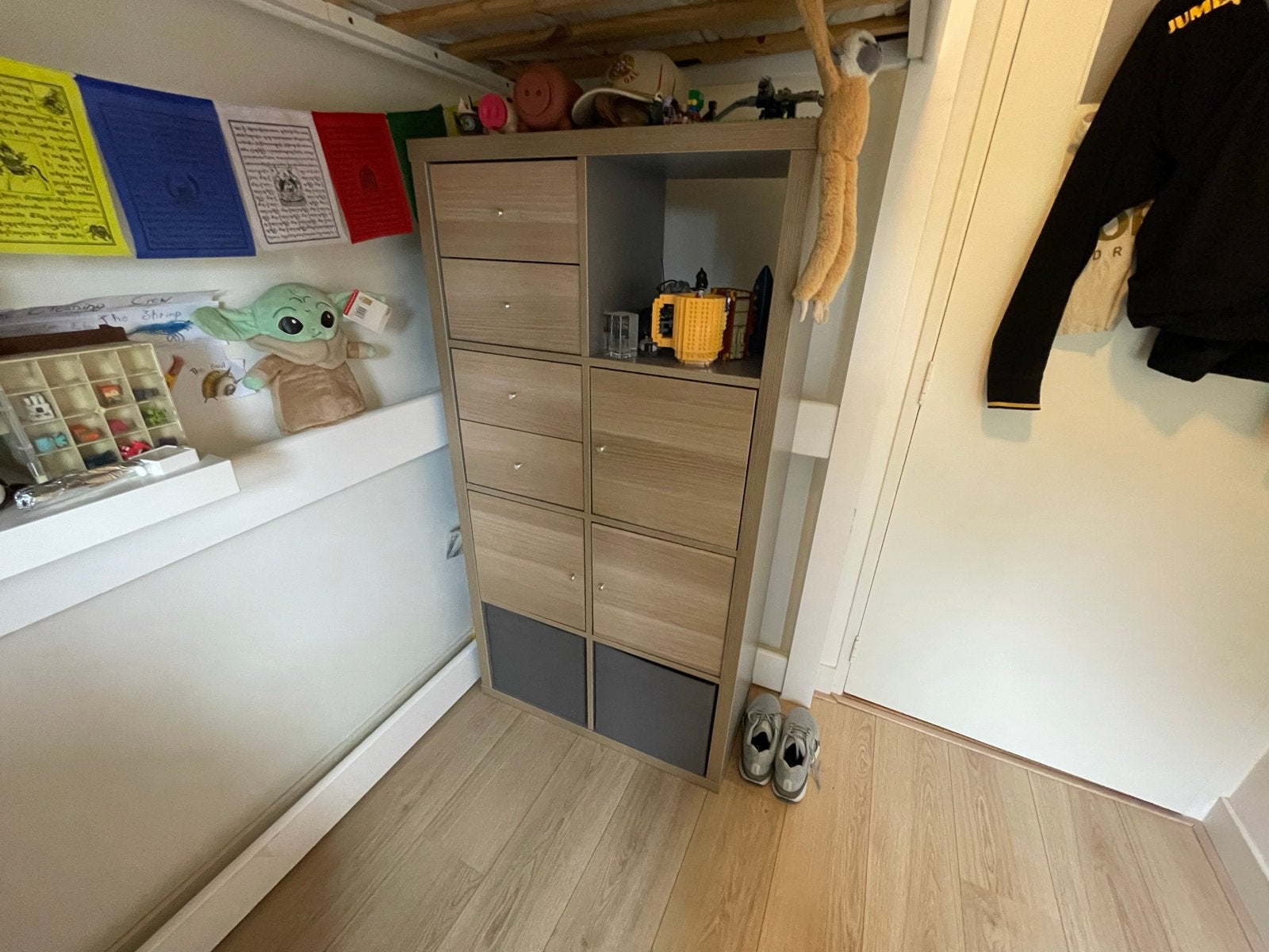 Opbergkast met deurtjes en laden, Ophalen, Gebruikt, 50 tot 100 cm, Met lade(s)