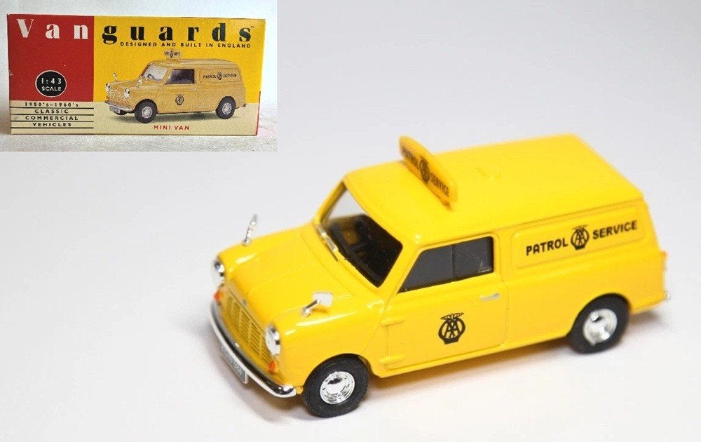 Mini Van AA Patrol Service Vanguards VA14002., Ophalen of Verzenden, Zo goed als nieuw, Auto, Vanguards