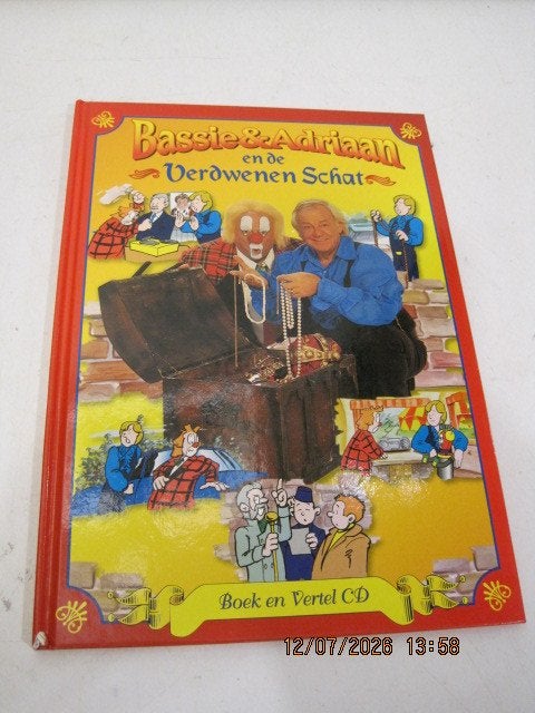 bassie en adriaan boekje de verdwenen schat (397), Ophalen of Verzenden, Zo goed als nieuw, Tv, Overige typen