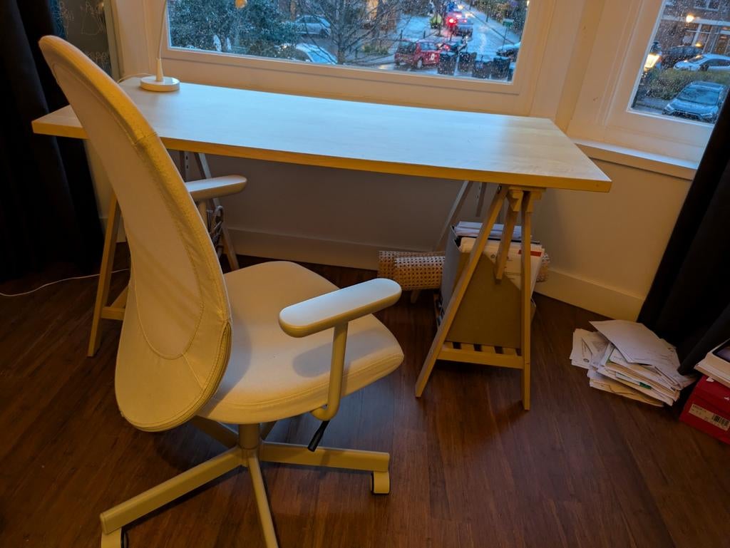 IKEA flintan bureaustoel, Ophalen, Zo goed als nieuw