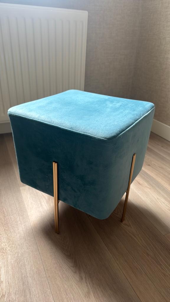 Bijzettafel, Ophalen, Minder dan 50 cm, Vierkant, Zo goed als nieuw