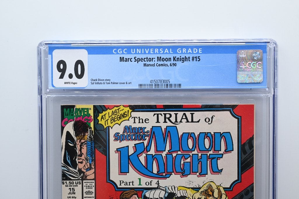 Moon Knight #15 CGC 9.0 - Marvel Comics (1990), Boeken, Strips | Comics, Amerika, Chuck Dixon, Sal Velluto & Tom Palmer, Ophalen of Verzenden
