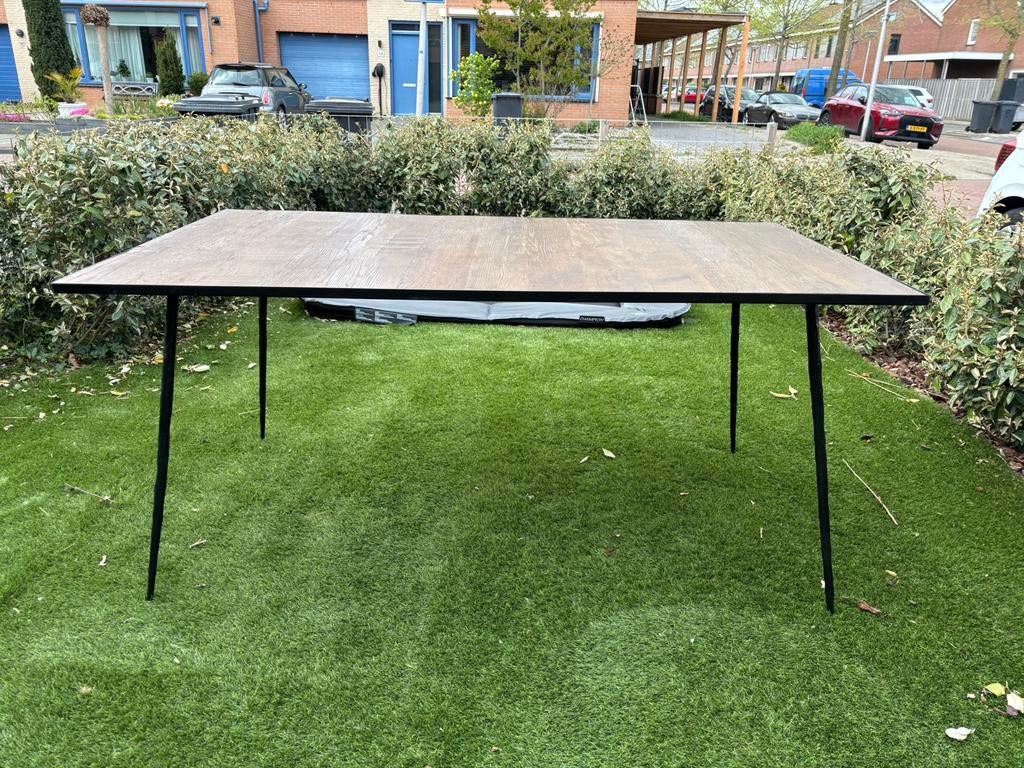 Dutchbone Eettafel “Pepper”, Gebruikt, 50 tot 100 cm, Vijf personen of meer, 150 tot 200 cm