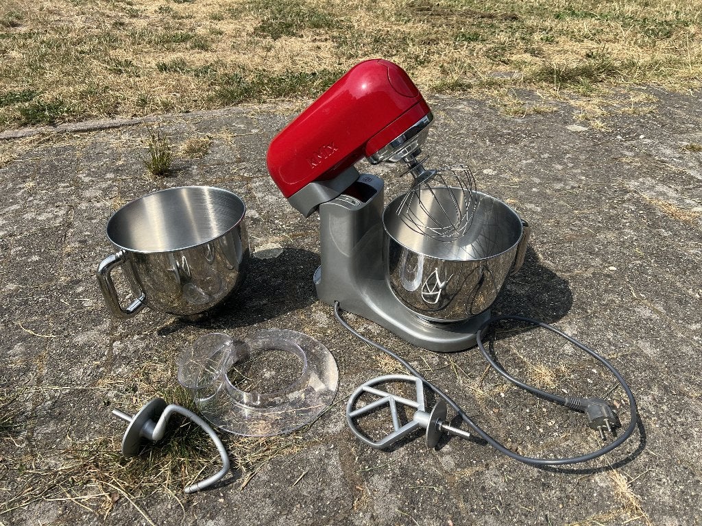 Kenwood Kmix keukenmachine - rood, Ophalen, 4 liter of meer, Gebruikt, 3 snelheden of meer