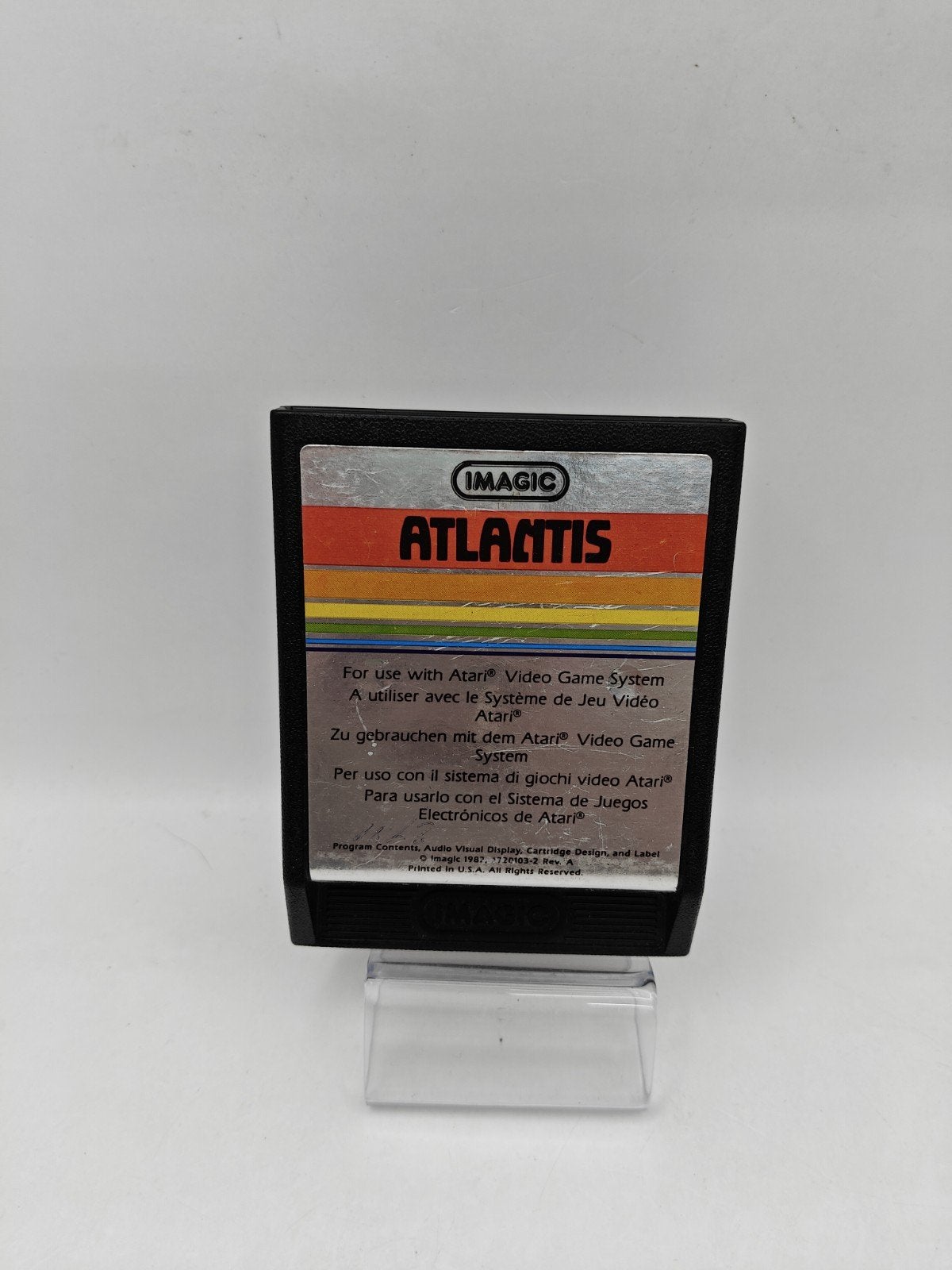 Atlantis Atari 2600, Info@imagic.com, Gebruikt, Shooter, 1 speler