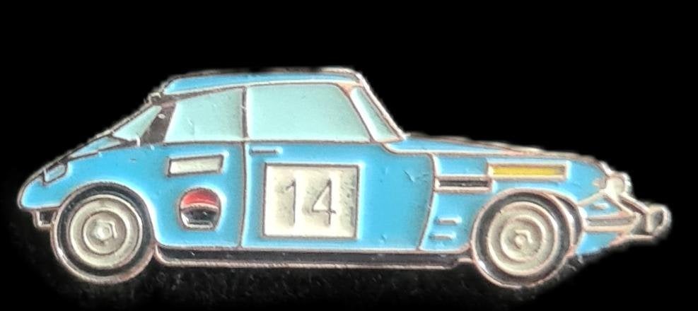Citroën DS 21 Rallye du Maroc 1969 pin, Verzenden, Nieuw, Transport, Speldje of Pin