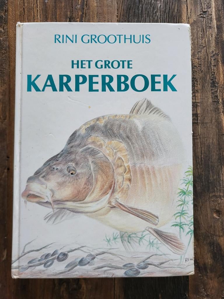 Het Grote Karperboek Rini Groothuis, Watersport en Boten, Ophalen of Verzenden, Gebruikt, Overige typen