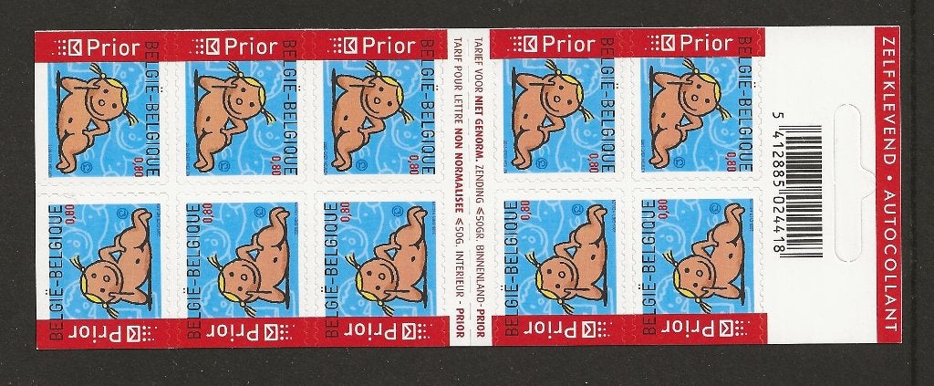 Belgie, boekje Geboorte meisje no Mi 3451, postfris, Ophalen of Verzenden, Postfris