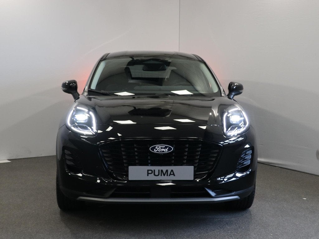 Ford Puma 1.0 EcoBoost Hybrid Titanium | Direct leverbaar ui, Auto's, Ford, 12 maanden, Puma, Automatische klimaatregeling, Zwart