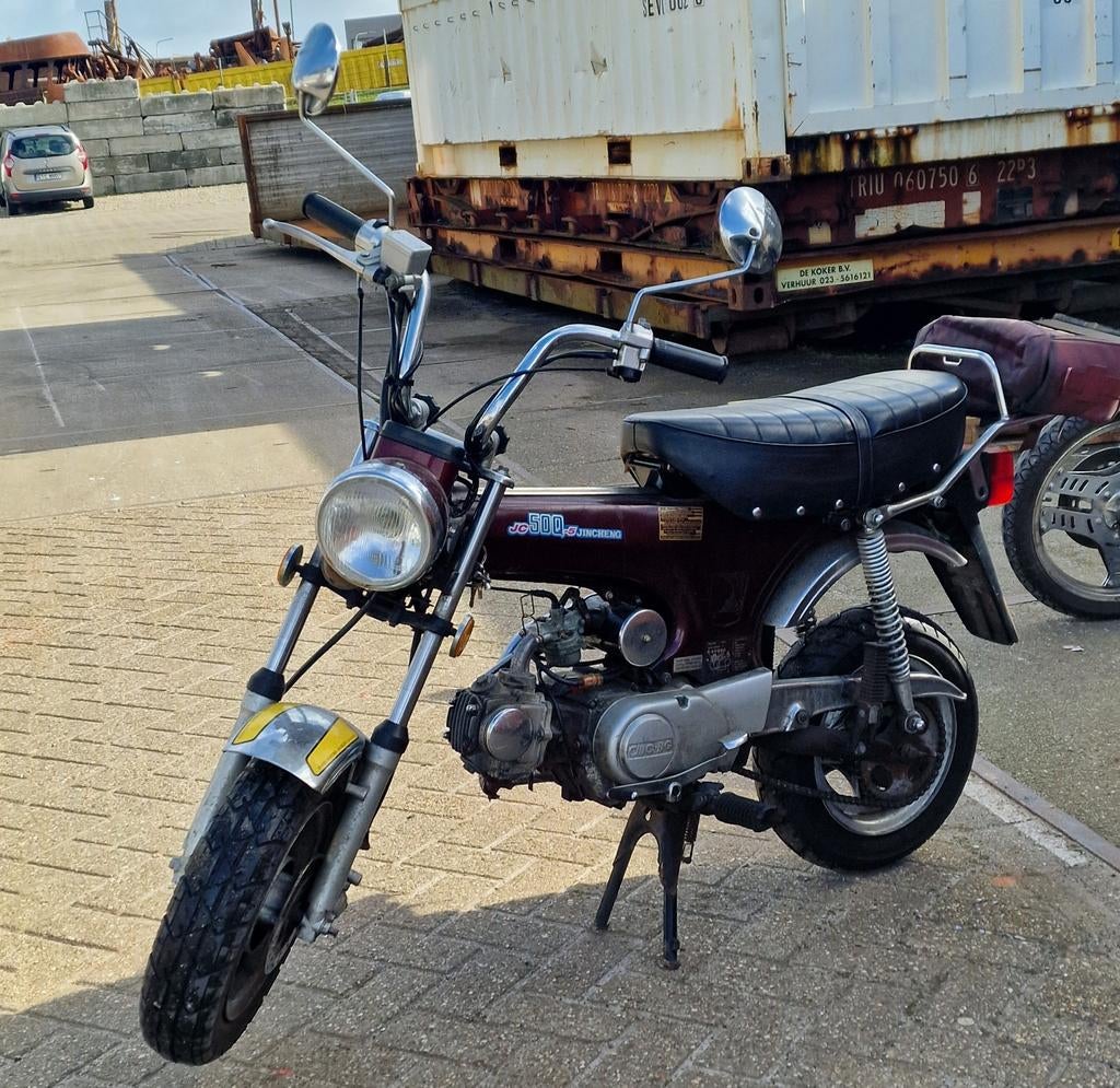 Jincheng JC50Q-5 (Dax model), Ophalen, Gebruikt