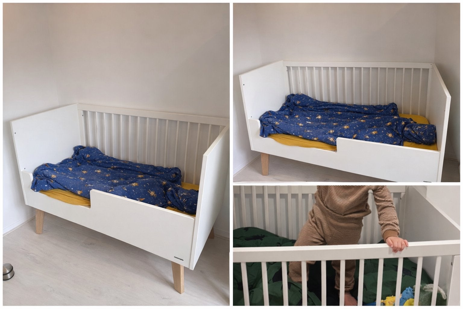 Kidsmill Kinderbed (140x70) incl. matras - ombouwbaar, Ophalen, Gebruikt, 70 tot 85 cm, 140 tot 160 cm
