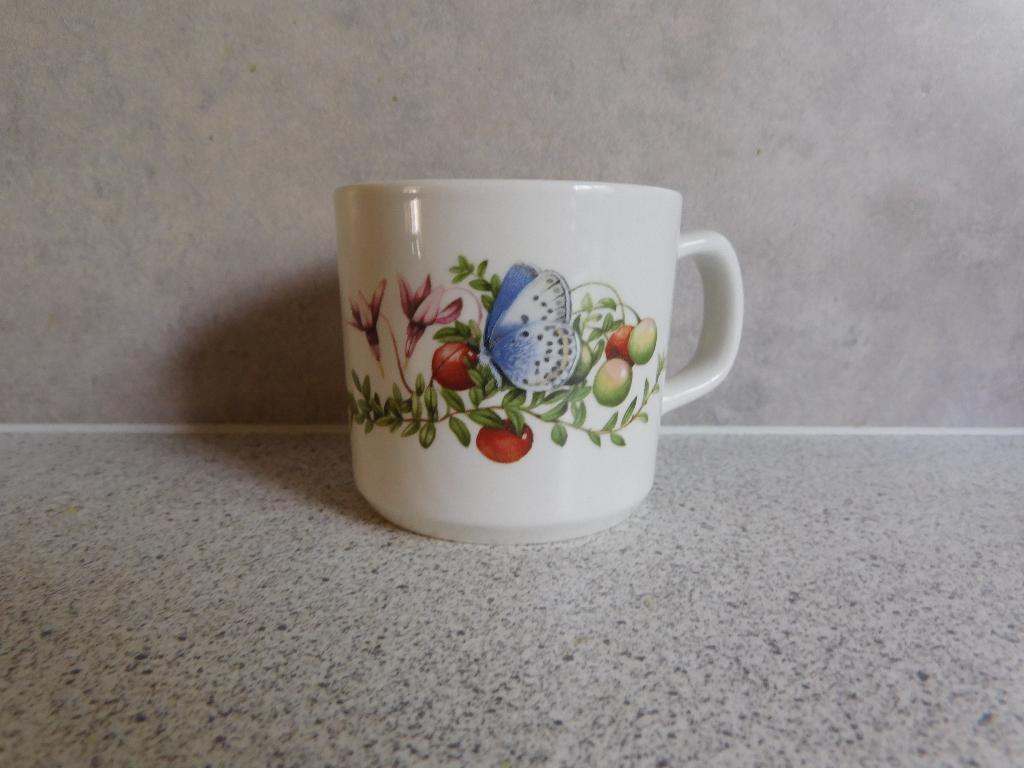 Mok Vos Bes Bosvruchten Wedgwood MB Marjolein Bastin, Ophalen of Verzenden, Zo goed als nieuw, Overige stijlen, Kop(pen) en/of Schotel(s)