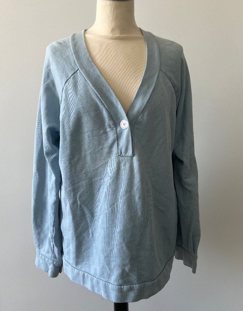 Heel goed blauw American Vintage oversized pull trui S 36, Kleding | Dames, Blauw, Ophalen of Verzenden, Zo goed als nieuw, American Vintage