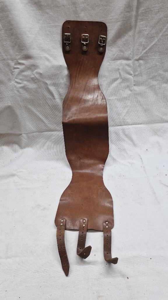 leren niergordel, Ophalen of Verzenden, Landmacht, Nederland, Kleding of Schoenen