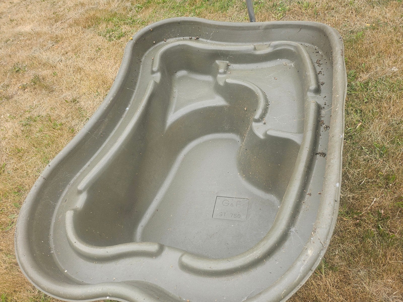 vijver groen maat 1.45 br 2.00 LG 70 cm diep, Ophalen, Gebruikt