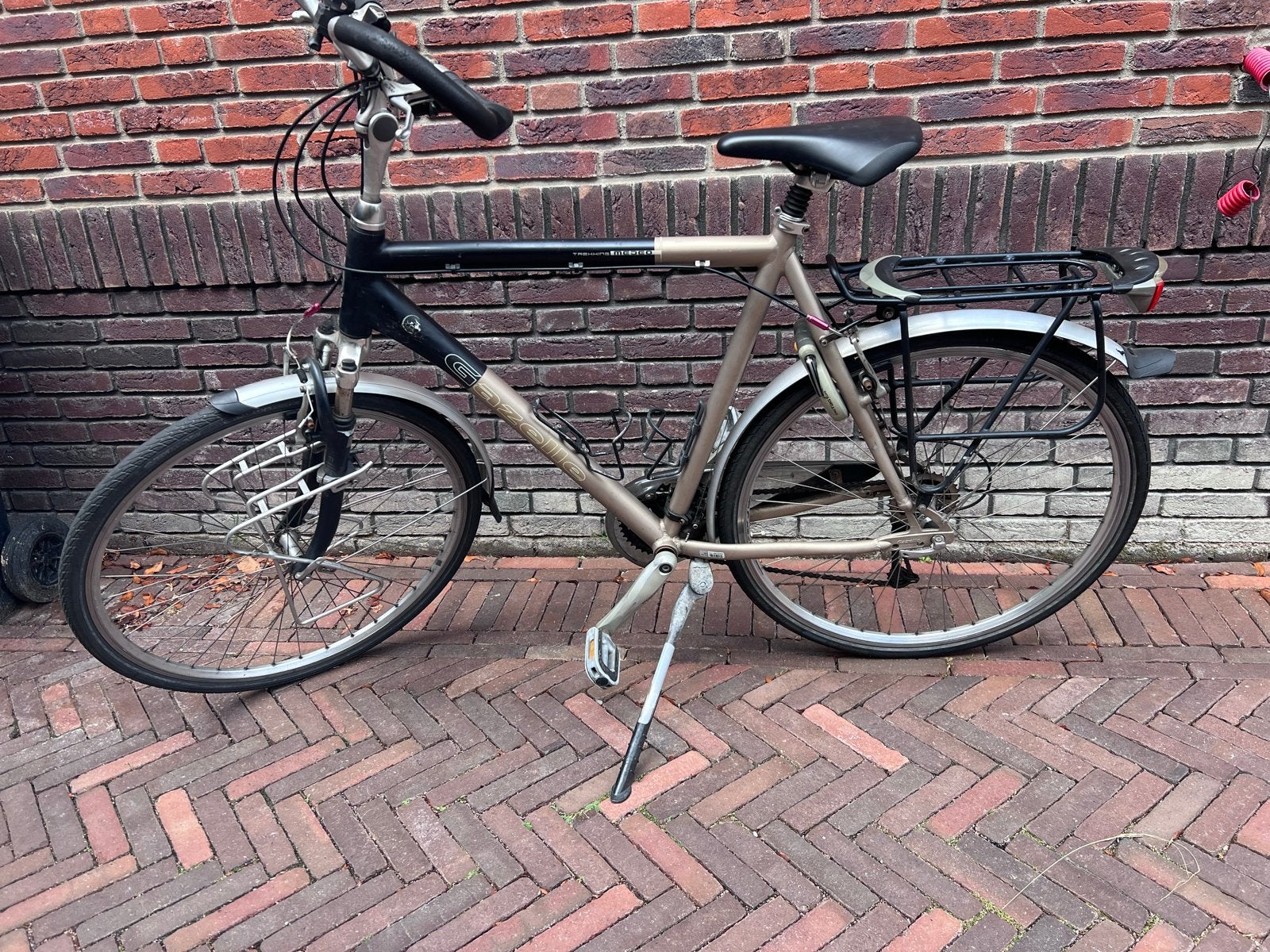 Gazelle Medeo Trekkingfiets - 24 versnellingen, Ophalen, 28 inch, Gebruikt, Velgrem