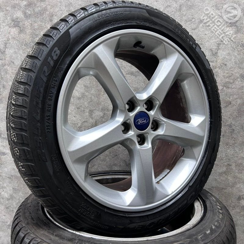 18 inch originele velgen + winterbanden Ford Mondeo | S Max, Auto-onderdelen, 18 inch, Gebruikt, -, -