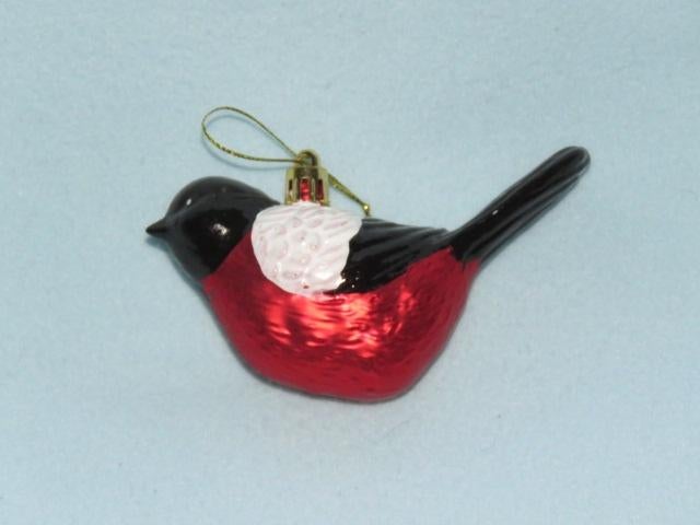 Vintage Zweedse kerstboomhanger domherre NIEUW, Ophalen of Verzenden, Nieuw