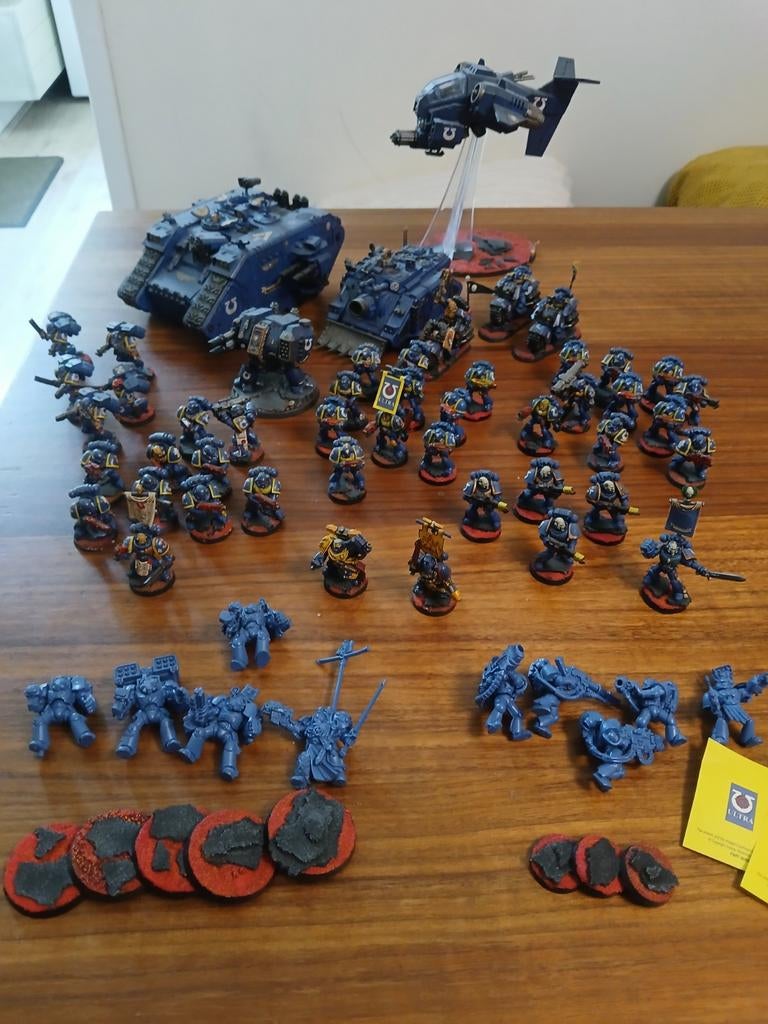 Leger ultra smurfs, Ophalen of Verzenden, Geverfd