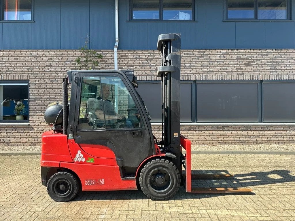 Hyster H3.0FT 3 ton Triplex Freelift Sideshift LPG Heftruck, Zakelijke goederen, Machines en Bouw | Heftrucks en Intern transport