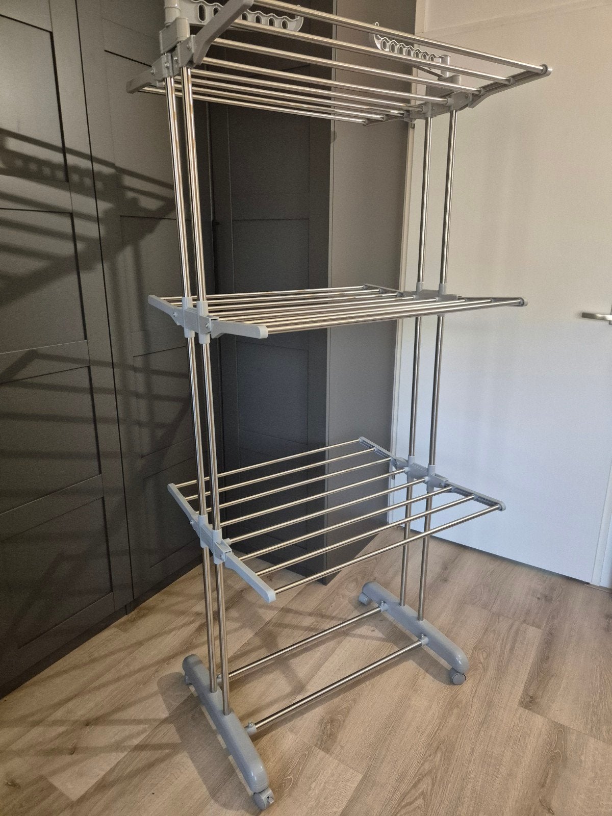 droogrek toren, Ophalen, Zo goed als nieuw, Wasrek