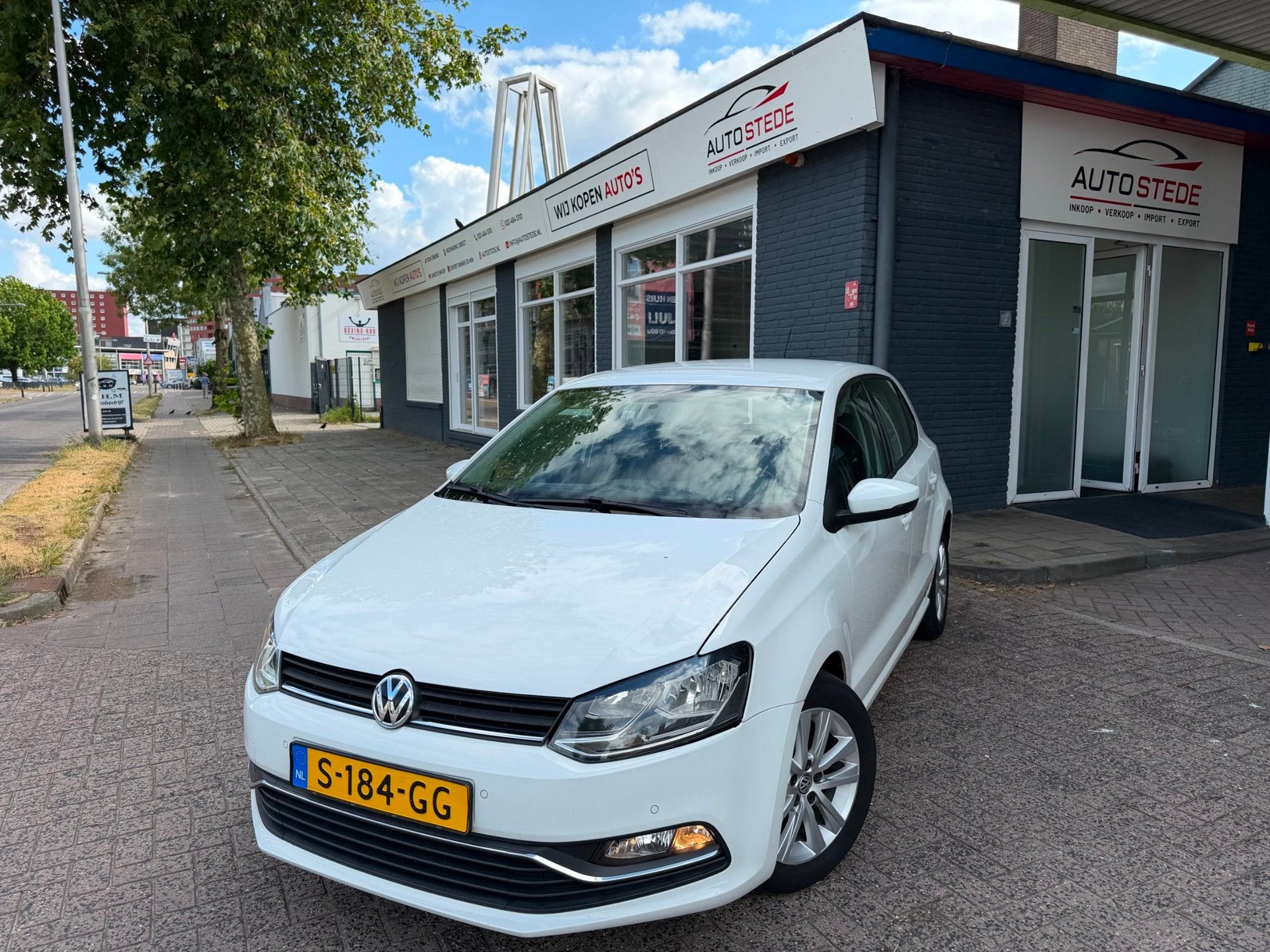 Volkswagen Polo 1.2 TSI Highline|AIRCO|CRUISE|BLUETOOTH, Euro 6, 4 cilinders, Wit, Bedrijf