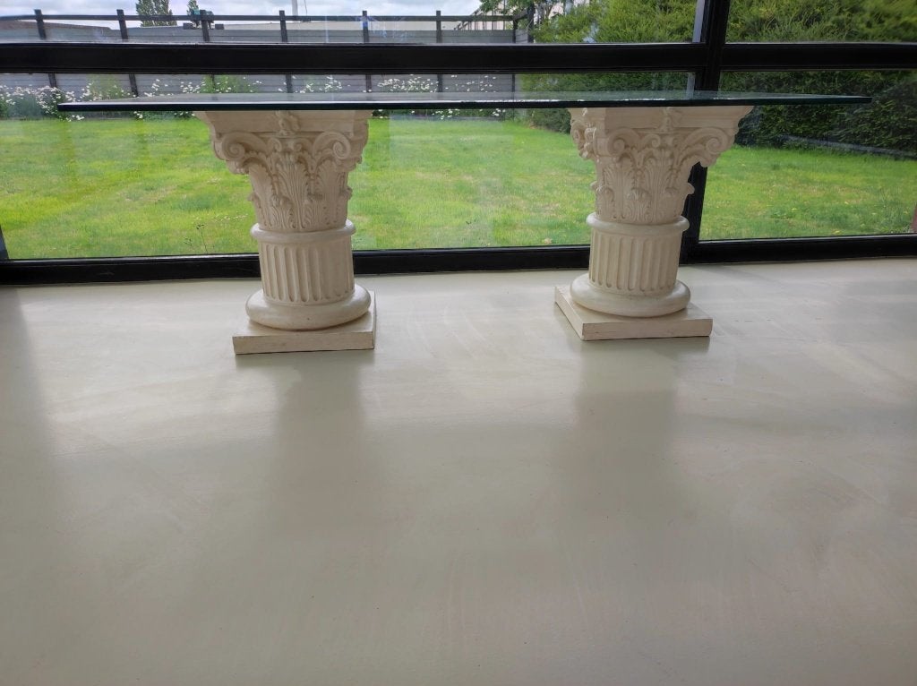 glazen tafel, Ophalen, Barok, 100 tot 150 cm, 200 cm of meer