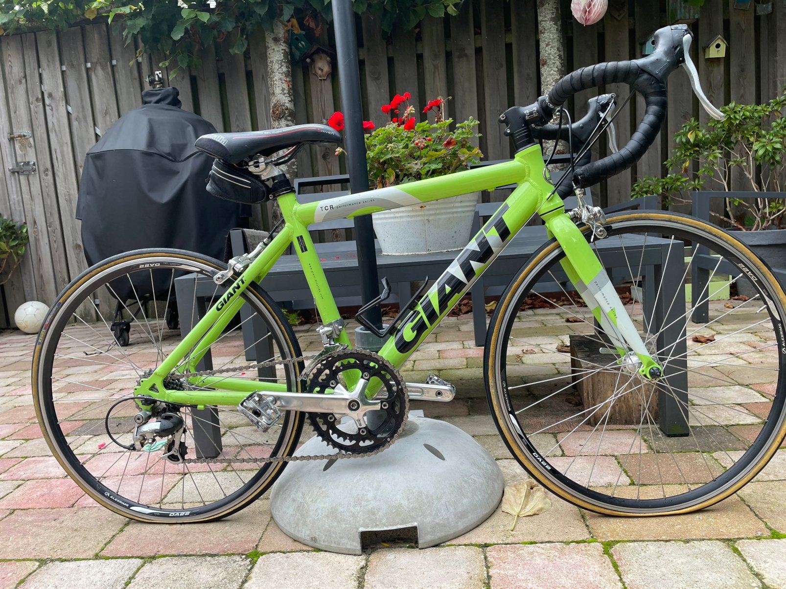 Giant TCR Racefiets kind 24”, Ophalen, Overige materialen, Gebruikt, 10 tot 15 versnellingen