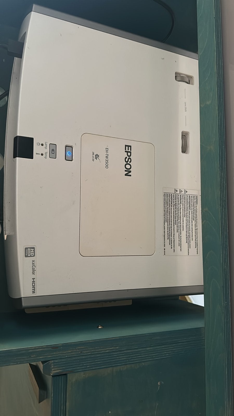 Epson TWE3500 Projector, Ophalen, Epson, Overige resoluties, Gebruikt
