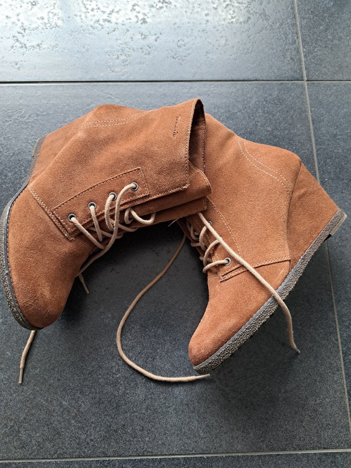 Tamaris dames schoenen, Tamaris, Bruin, Lage of Enkellaarzen, Ophalen of Verzenden