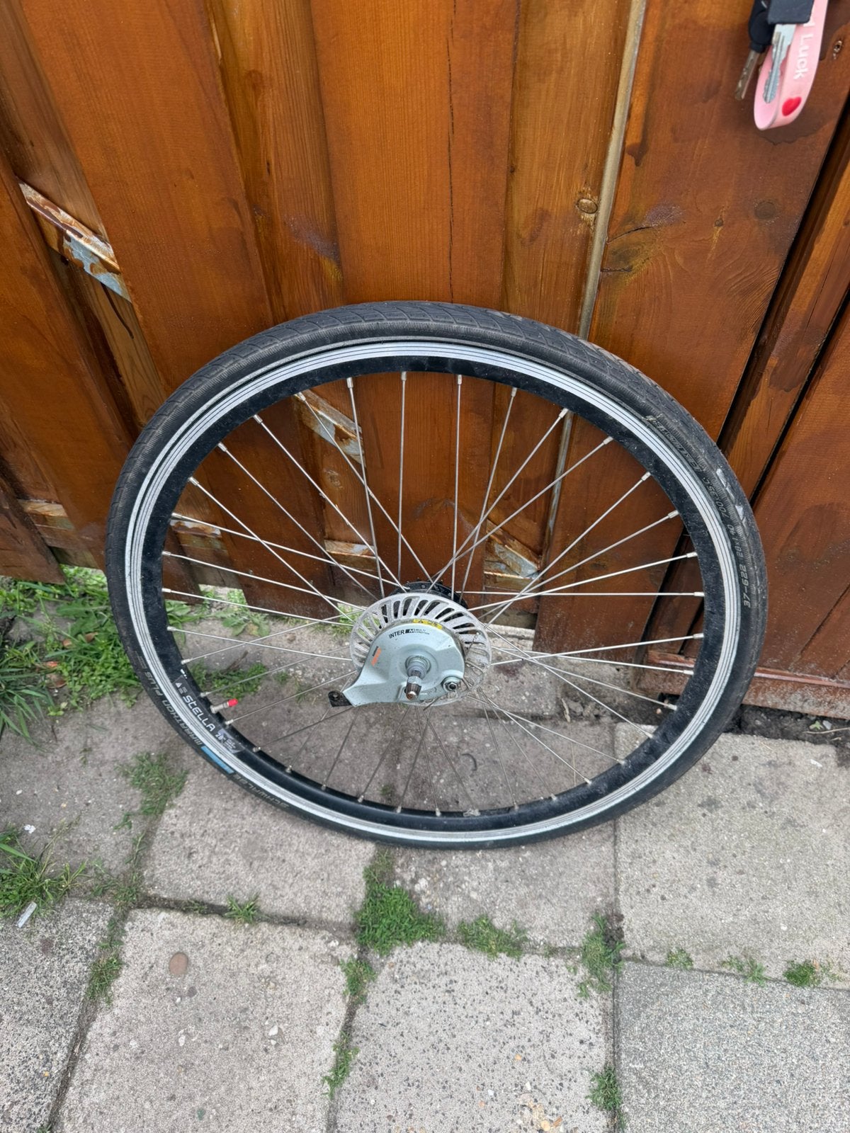 Shimano Nexus Inter Achterwiel & Stella Achterwiel, Ophalen, Zo goed als nieuw