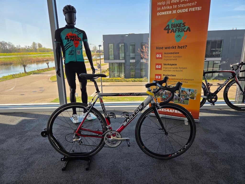 Santos SRR-02 racefiets 55cm, 28 inch, Gebruikt, Aluminium, Info@santosbikes.com