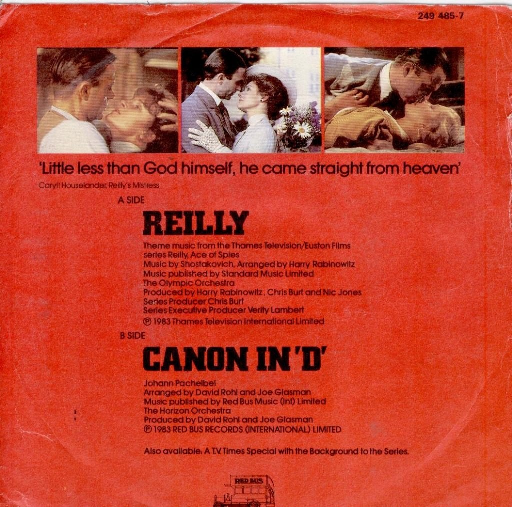Olympic orchestra - theme from reilly, Gebruikt, 7 inch, Ophalen of Verzenden, Pop