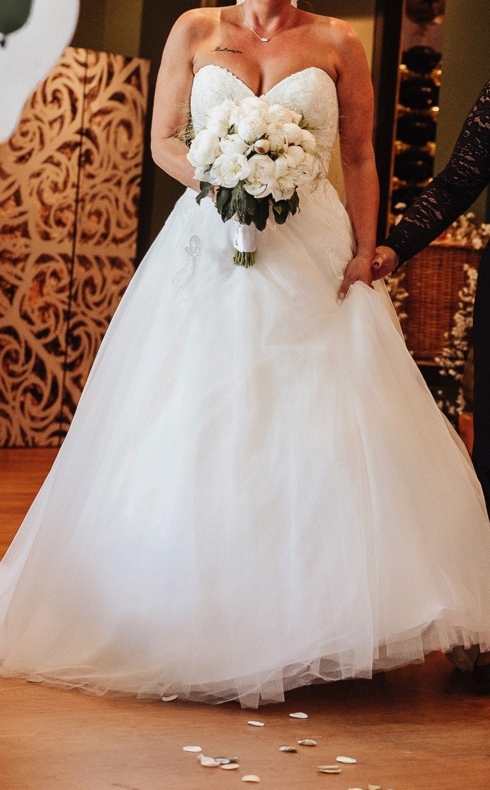 Trouwjurk Kayla Wed2b, Ophalen, Zo goed als nieuw, Wit, Trouwjurk