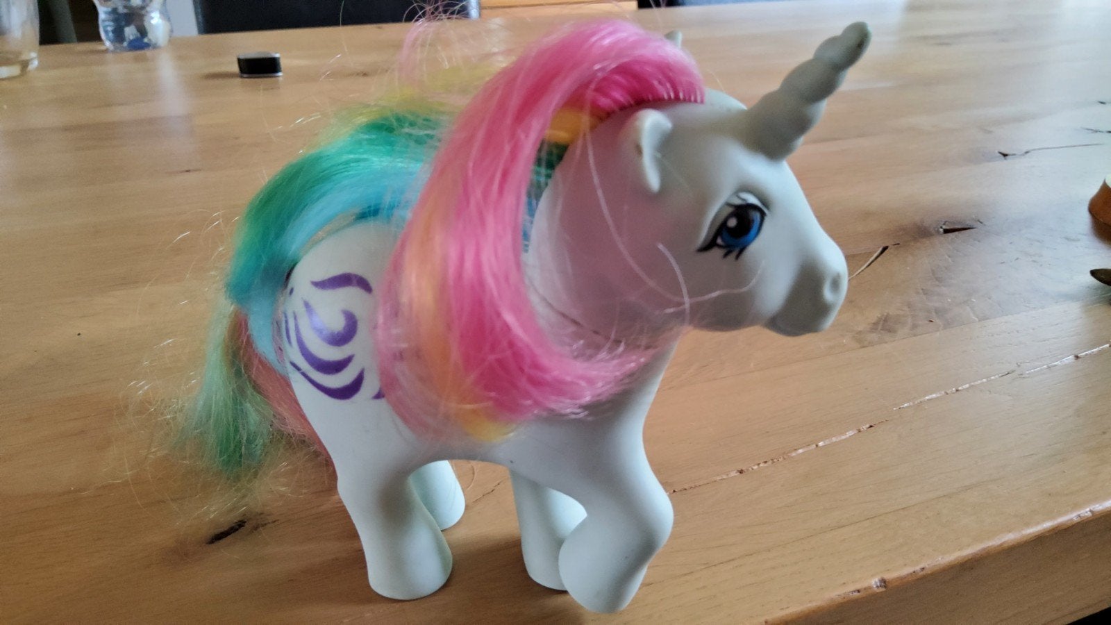 Vintage My Little Pony Hasbro G1 France Windy eenhoorn., Ophalen of Verzenden