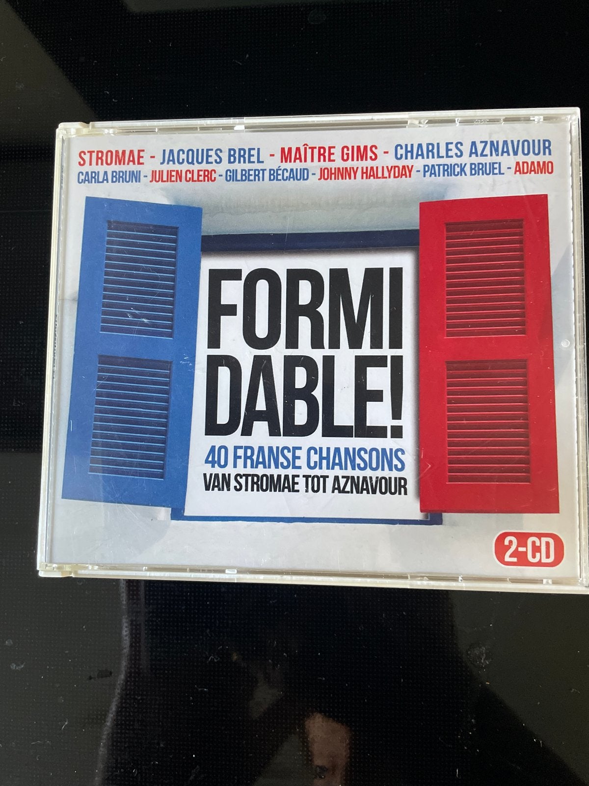 Formidable! 40 Franse Chansons - 2CD Verzamelalbum, Ophalen of Verzenden, Zo goed als nieuw, Inclusief boekje, Verzamelalbum