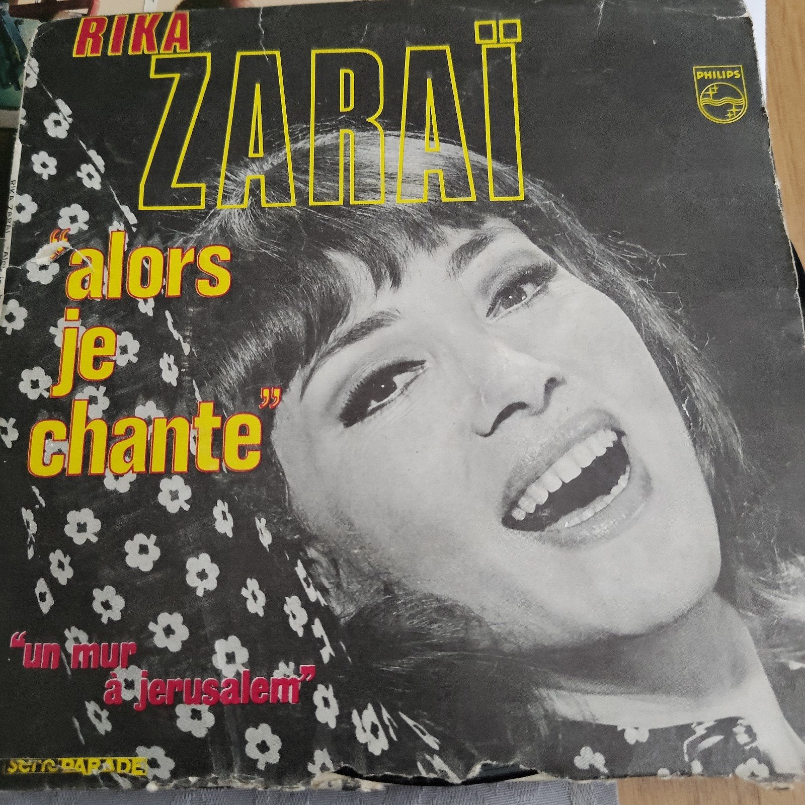 Rika Zaraï - Alors Je Chante / Un Mur À Jerusalem EP (Vinyl), Cd's en Dvd's, Gebruikt, 7 inch, Ophalen of Verzenden, EP