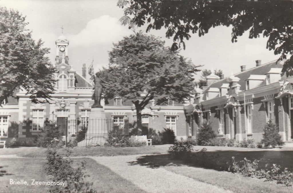 brielle- zeemansasyl, Verzamelen, Ansichtkaarten | Nederland, Ophalen of Verzenden, Voor 1920, Zuid-Holland