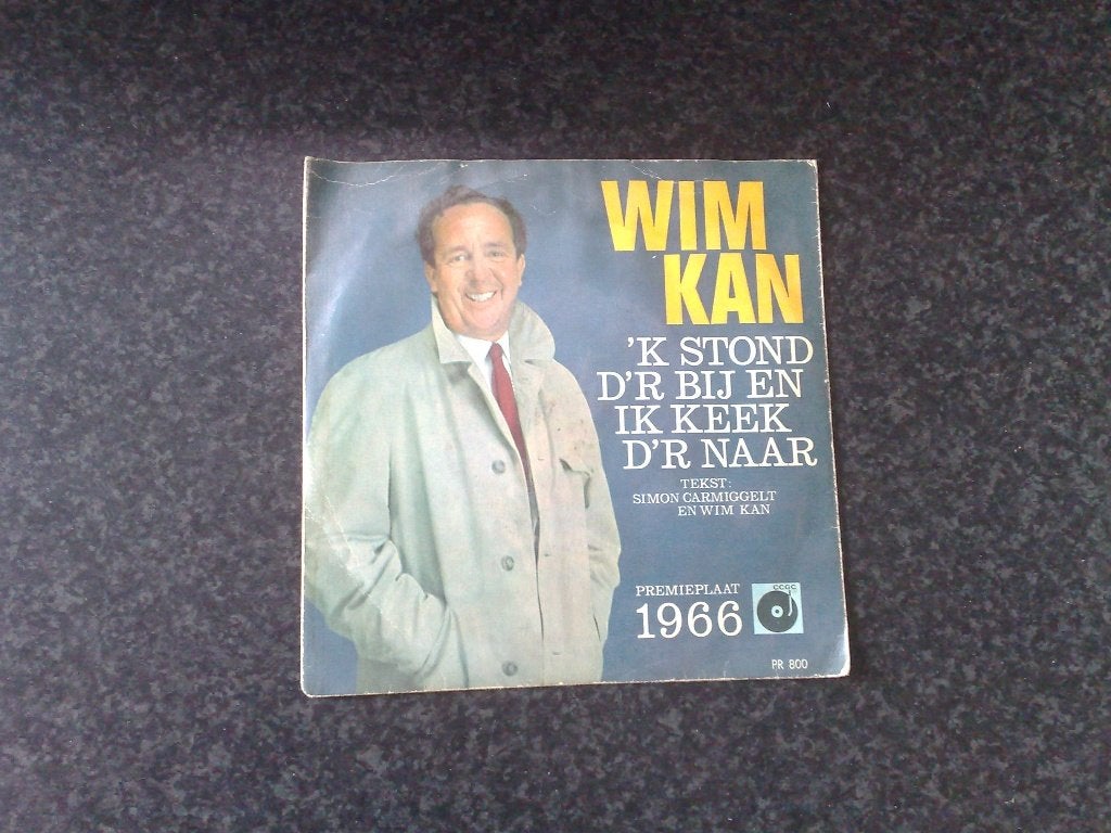 Wim kan & corry vonk, premieplaat 1966, 7 inch, Ophalen of Verzenden, Zo goed als nieuw, Nederlandstalig