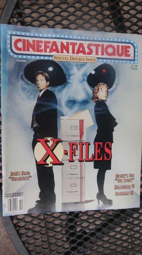 Cinefantastique - X Files cover, Verzenden, 1980 tot heden, Tijdschrift
