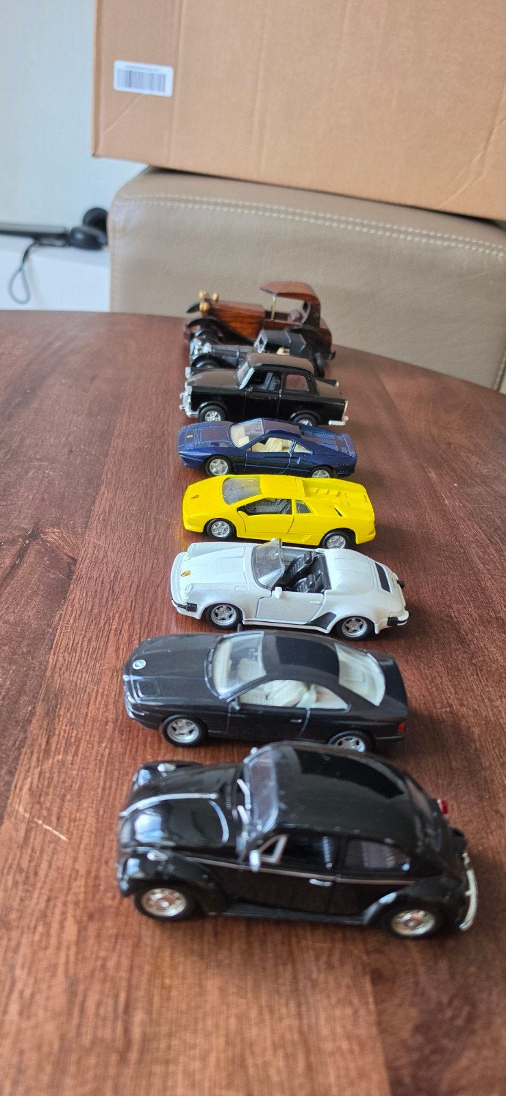 Mooie collectie 8 modelauto’s – Ferrari, Lamborghini, Porsch, Ophalen of Verzenden, Auto, Overige merken