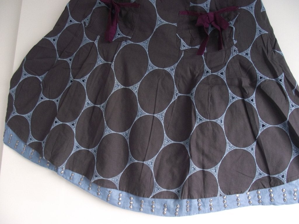 grijs blauw Didi rok lichtblauw satijn voering palletten S, Kleding | Dames, Rokken, Blauw, Didi, Ophalen of Verzenden, Zo goed als nieuw
