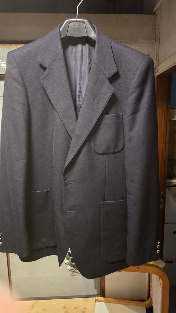 Stijlvol Donkerblauw Colbert Maat 54, Kleding | Heren, Ophalen of Verzenden, Gedragen, Maat 52/54 (L), Blauw