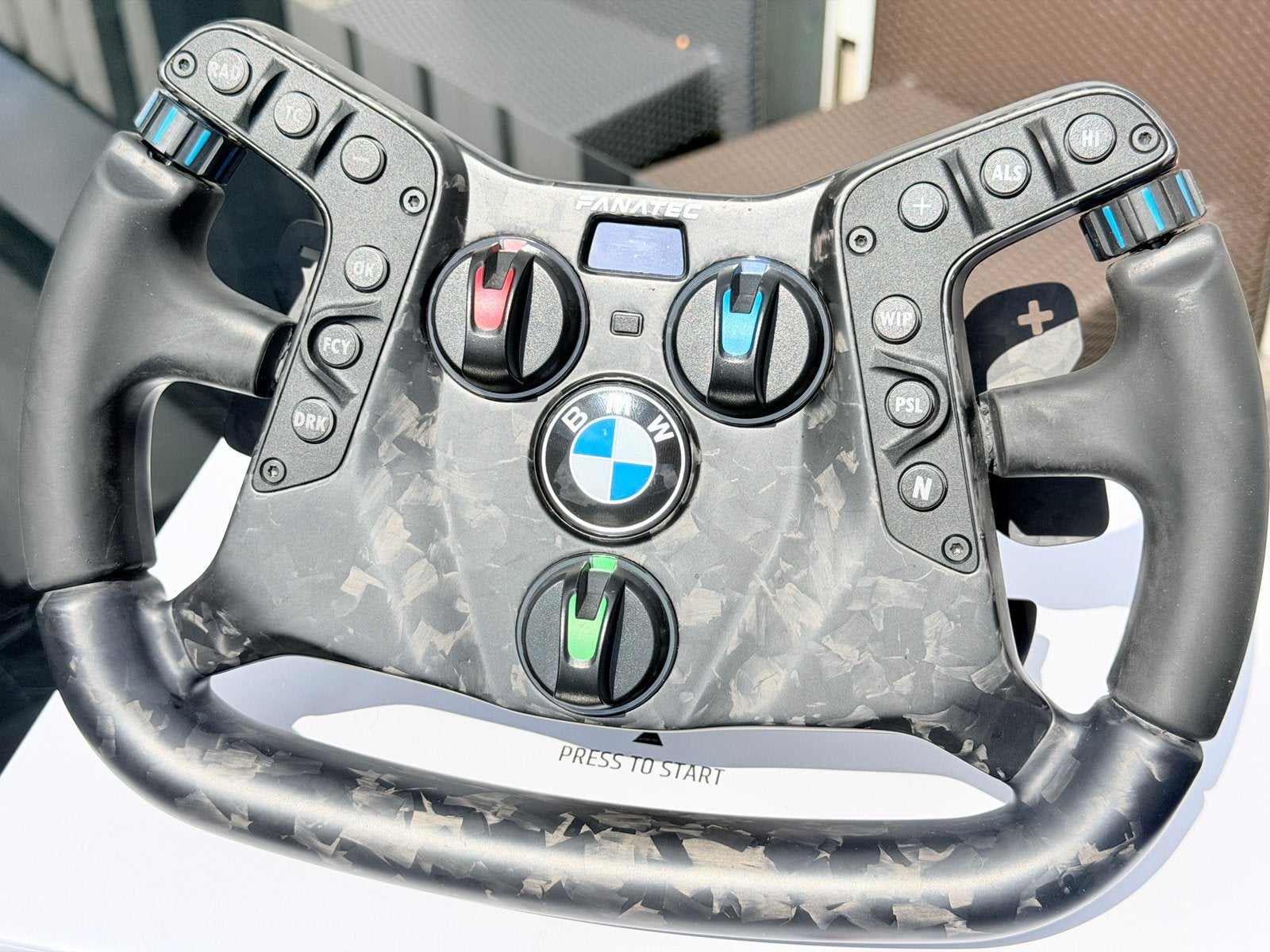 Fanatec Bmw M4 GT3 stuur, Ophalen of Verzenden, Zo goed als nieuw, Stuur of Pedalen