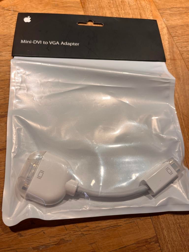 Apple Mini-DVI naar VGA Adapter - Nieuw in verpakt, Ophalen of Verzenden, Nieuw